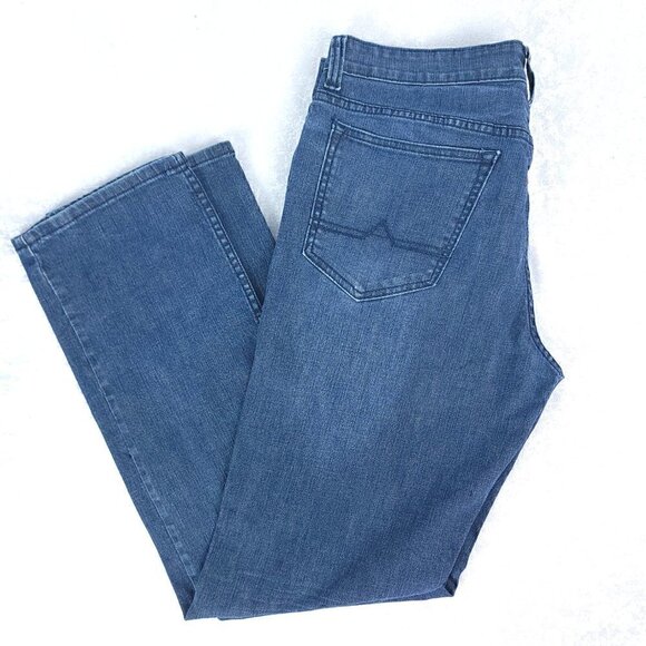 Urban Pipeline Men's 100% Cotton Slim-Fit Straight Jeans Blue Size 36/34 - Picture 3 of 10